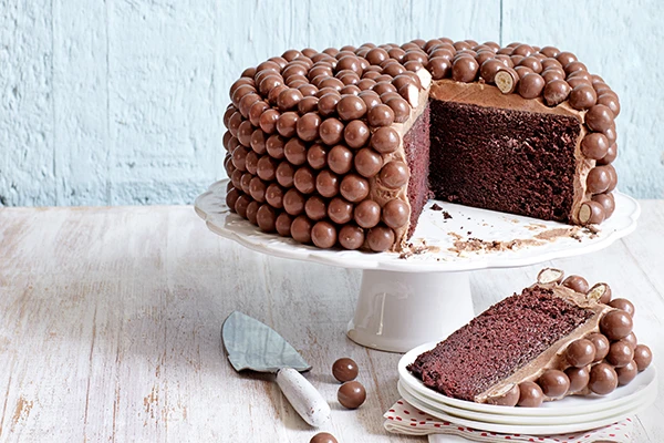 Maltesers Chocolate Chiffon Cake